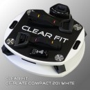 Виброплатформа Clear Fit CF-PLATE Compact 201 WHITE  - магазин СпортДоставка. Спортивные товары интернет магазин в Орске 