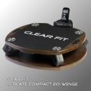 Виброплатформа Clear Fit CF-PLATE Compact 201 WENGE - магазин СпортДоставка. Спортивные товары интернет магазин в Орске 
