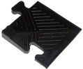 Уголок для резинового бордюра,черный,толщина 12 мм MB Barbell MB-MatB-Cor12  - магазин СпортДоставка. Спортивные товары интернет магазин в Орске 