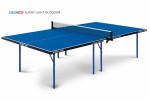 Теннисный стол всепогодный Sunny Light Outdoor blue облегченный вариант 6015 s-dostavka - магазин СпортДоставка. Спортивные товары интернет магазин в Орске 