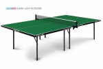 Теннисный стол всепогодный Start-Line Sunny Light Outdoor green облегченный вариант 6015-1 s-dostavka - магазин СпортДоставка. Спортивные товары интернет магазин в Орске 