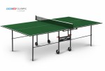 Теннисный стол для помещения black step Olympic green с сеткой для частного использования 6021-1 s-dostavka - магазин СпортДоставка. Спортивные товары интернет магазин в Орске 