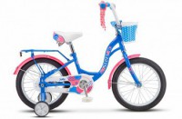 Детский велосипед Stels Jolly 16" V010 синий розовый 2022 - магазин СпортДоставка. Спортивные товары интернет магазин в Орске 