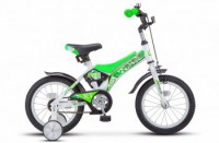 Детский велосипед Stels Jet 14" Z010 зеленый  2022 - магазин СпортДоставка. Спортивные товары интернет магазин в Орске 