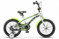 Детский велосипед Stels Arrow 16" V020 зеленый 2022 - магазин СпортДоставка. Спортивные товары интернет магазин в Орске 