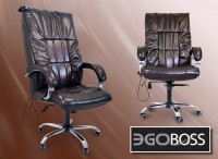 Офисное массажное кресло EGO BOSS EG1001 Шоколад в комплектации LUX - магазин СпортДоставка. Спортивные товары интернет магазин в Орске 