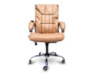 Офисное массажное кресло EGO BOSS EG1001 Орех в комплектации LUX - магазин СпортДоставка. Спортивные товары интернет магазин в Орске 
