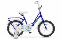 Детский велосипед Stels Wind 16" Z020 синий 2022 - магазин СпортДоставка. Спортивные товары интернет магазин в Орске 