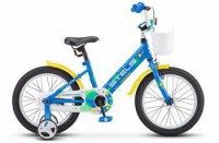 Детский велосипед Stels Captain 16" V010 синий 2022 - магазин СпортДоставка. Спортивные товары интернет магазин в Орске 